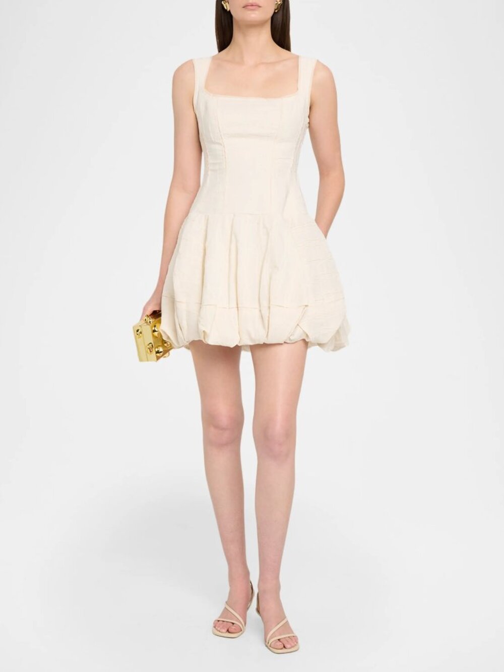 New with Tag SIMKHAI Nattie Bubble Mini Dress